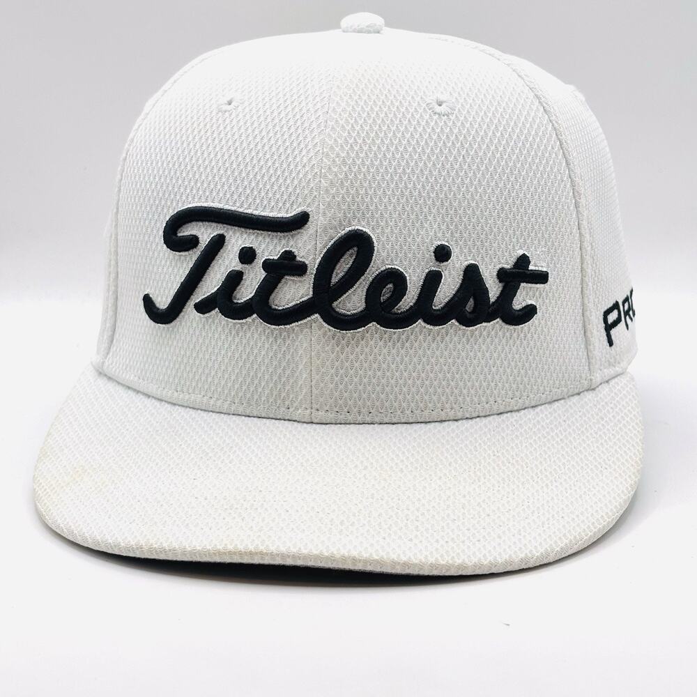 Titleist Golf Snapback Cap White Chamonix Mont Blanc Hat